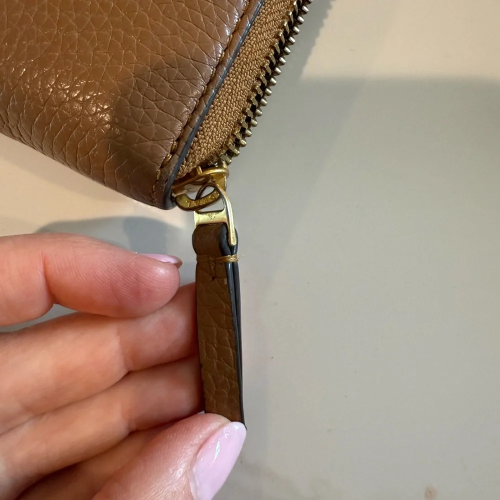 Tory Burch Brown Leather Wallet - Picture 8 of 8